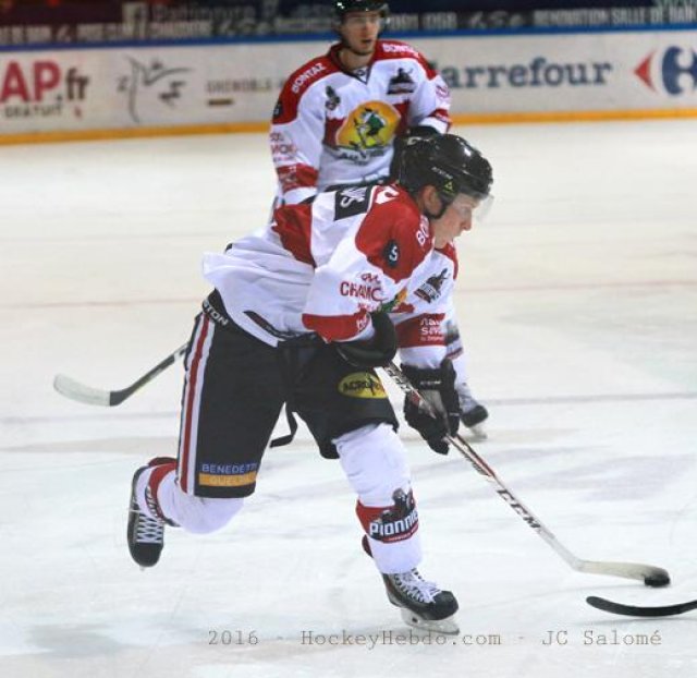 Photo hockey match Grenoble  - Chamonix / Morzine le 15/11/2016