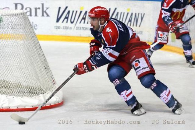 Photo hockey match Grenoble  - Chamonix / Morzine le 15/11/2016