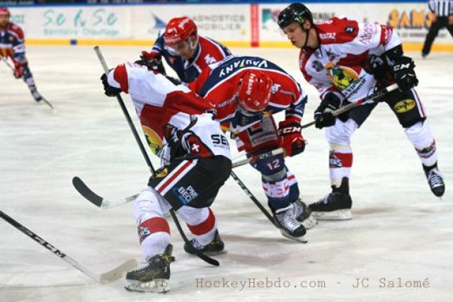 Photo hockey match Grenoble  - Chamonix / Morzine le 15/11/2016