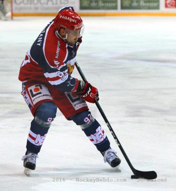 Photo hockey match Grenoble  - Chamonix / Morzine le 15/11/2016