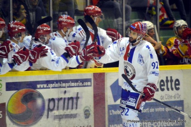 Photo hockey match Dijon  - Lyon le 15/11/2016