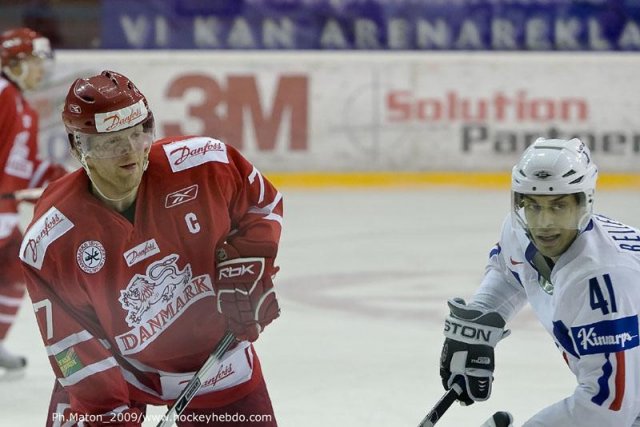 Photo hockey reportage Qualifs JO : Photos - Danemark vs France