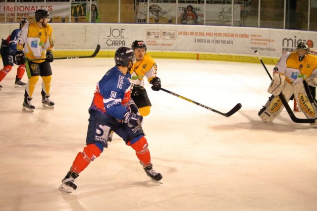 Photo hockey match Angers  - Strasbourg  le 15/11/2016
