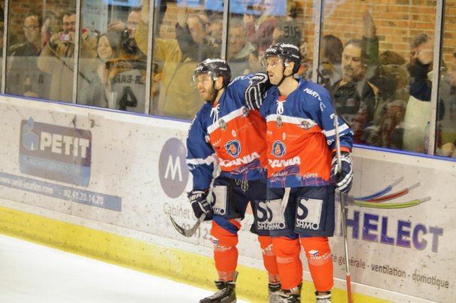 Photo hockey match Angers  - Strasbourg  le 15/11/2016