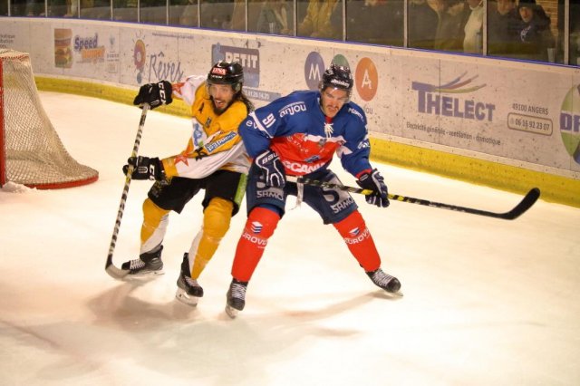 Photo hockey match Angers  - Strasbourg  le 15/11/2016
