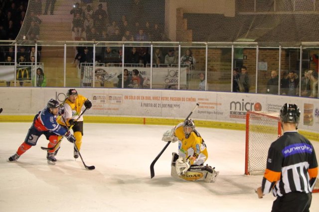 Photo hockey match Angers  - Strasbourg  le 15/11/2016