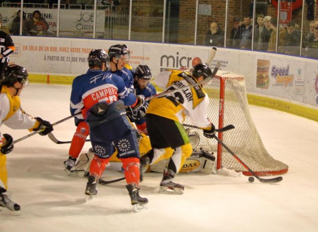 Photo hockey match Angers  - Strasbourg  le 15/11/2016