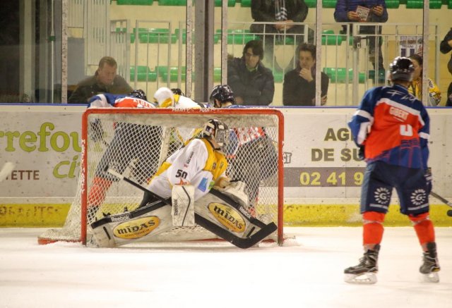 Photo hockey match Angers  - Strasbourg  le 15/11/2016
