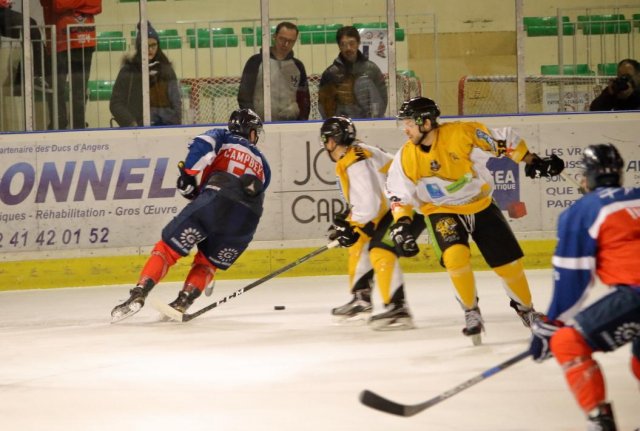 Photo hockey match Angers  - Strasbourg  le 15/11/2016