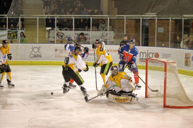 Photo hockey match Angers  - Strasbourg  le 15/11/2016