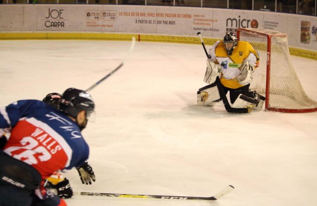 Photo hockey match Angers  - Strasbourg  le 15/11/2016