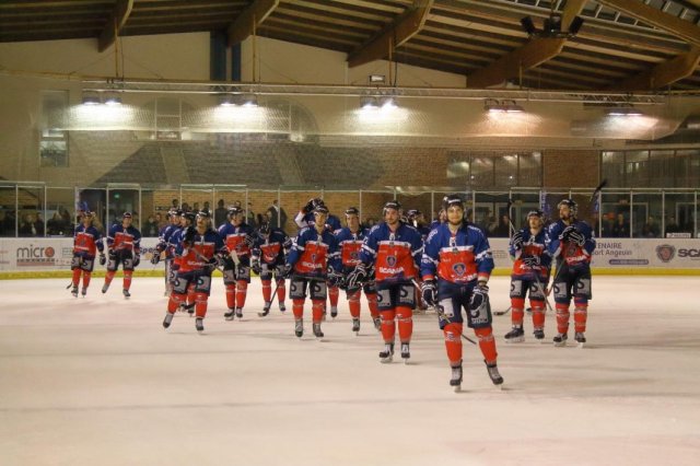 Photo hockey match Angers  - Strasbourg  le 15/11/2016