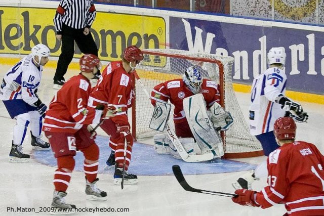 Photo hockey reportage Qualifs JO : Photos - Danemark vs France