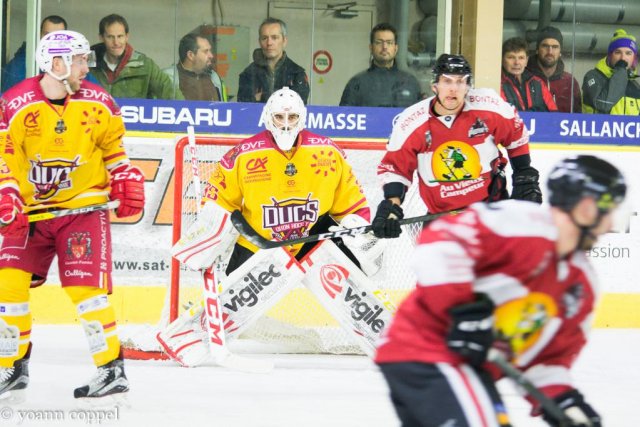 Photo hockey match Chamonix / Morzine - Dijon  le 18/11/2016