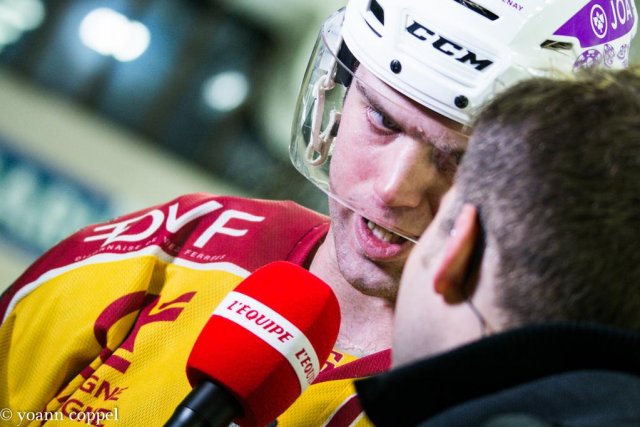 Photo hockey match Chamonix / Morzine - Dijon  le 18/11/2016