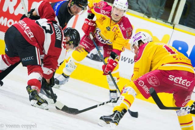 Photo hockey match Chamonix / Morzine - Dijon  le 18/11/2016