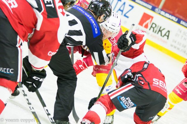 Photo hockey match Chamonix / Morzine - Dijon  le 18/11/2016