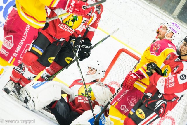 Photo hockey match Chamonix / Morzine - Dijon  le 18/11/2016