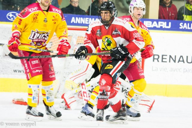 Photo hockey match Chamonix / Morzine - Dijon  le 18/11/2016