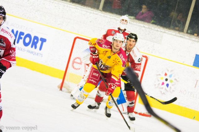 Photo hockey match Chamonix / Morzine - Dijon  le 18/11/2016