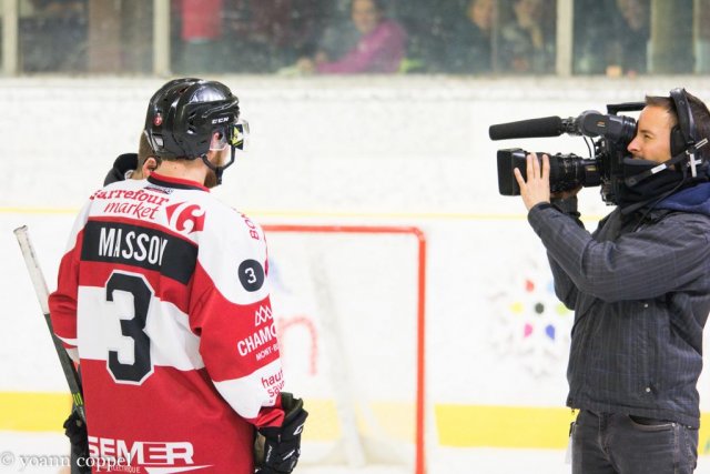 Photo hockey match Chamonix / Morzine - Dijon  le 18/11/2016
