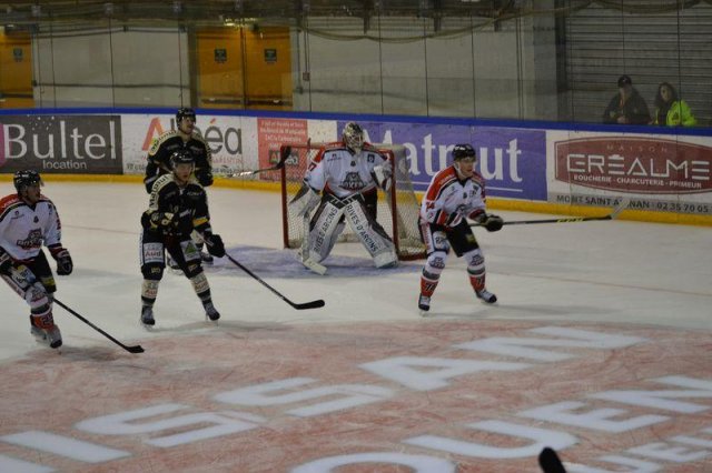 Photo hockey match Rouen - Bordeaux le 18/11/2016