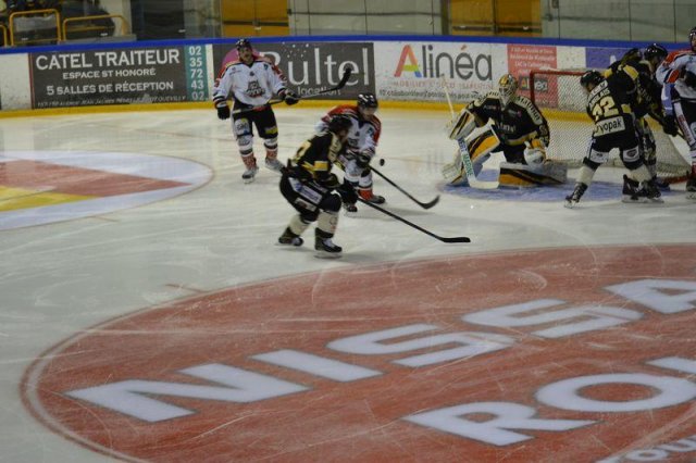 Photo hockey match Rouen - Bordeaux le 18/11/2016