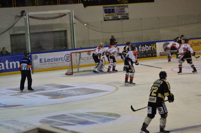Photo hockey match Rouen - Bordeaux le 18/11/2016