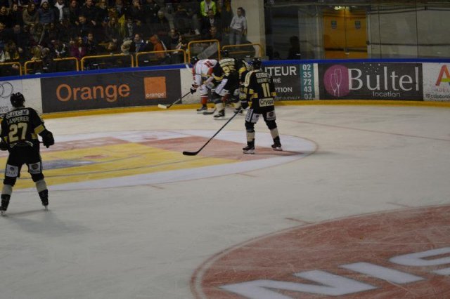 Photo hockey match Rouen - Bordeaux le 18/11/2016