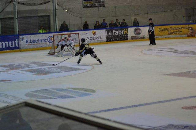 Photo hockey match Rouen - Bordeaux le 18/11/2016