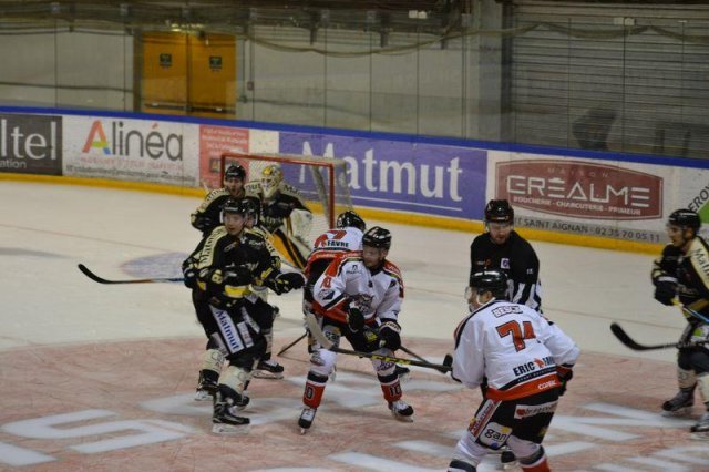 Photo hockey match Rouen - Bordeaux le 18/11/2016
