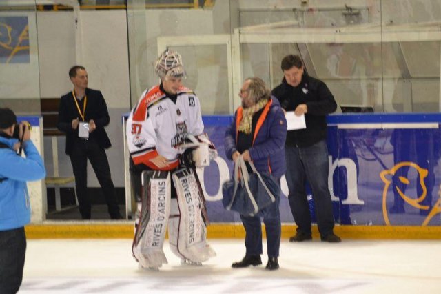 Photo hockey match Rouen - Bordeaux le 18/11/2016