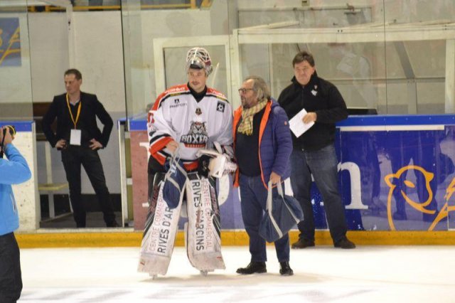Photo hockey match Rouen - Bordeaux le 18/11/2016