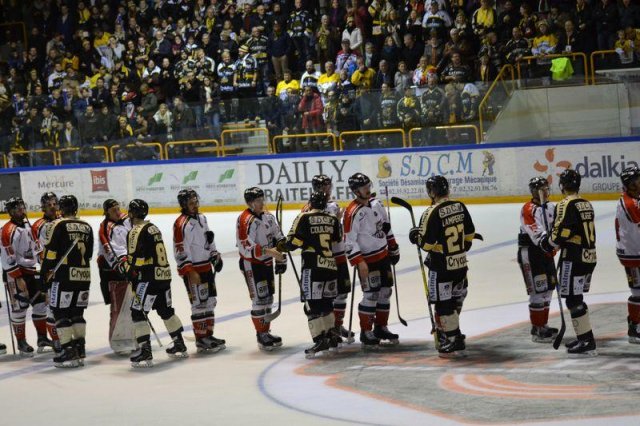 Photo hockey match Rouen - Bordeaux le 18/11/2016