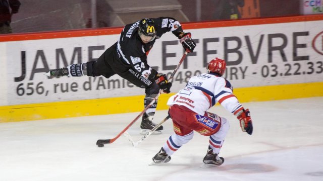Photo hockey match Amiens  - Grenoble  le 18/11/2016