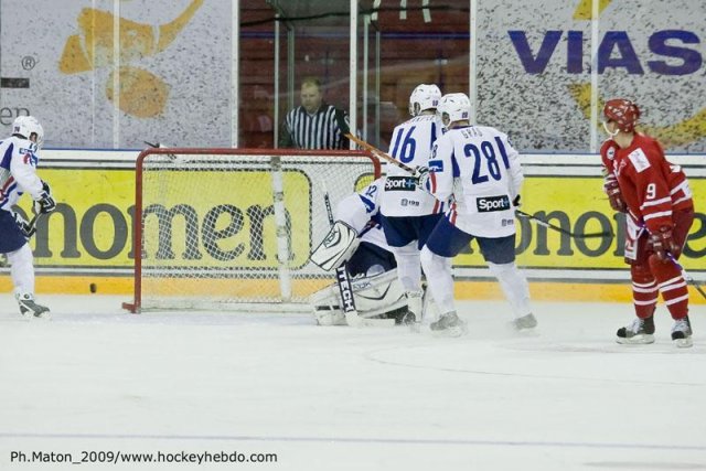 Photo hockey reportage Qualifs JO : Photos - Danemark vs France
