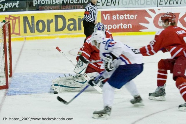 Photo hockey reportage Qualifs JO : Photos - Danemark vs France