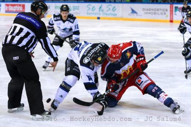 Photo hockey match Grenoble  - Gap  le 20/11/2016