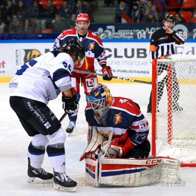 Photo hockey match Grenoble  - Gap  le 20/11/2016