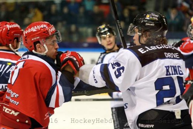 Photo hockey match Grenoble  - Gap  le 20/11/2016