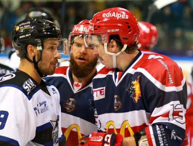 Photo hockey match Grenoble  - Gap  le 20/11/2016