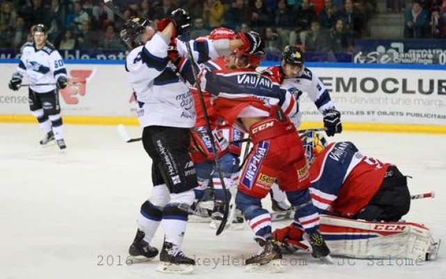 Photo hockey match Grenoble  - Gap  le 20/11/2016