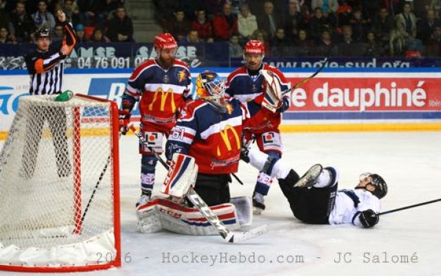 Photo hockey match Grenoble  - Gap  le 20/11/2016