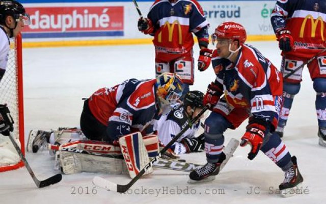 Photo hockey match Grenoble  - Gap  le 20/11/2016