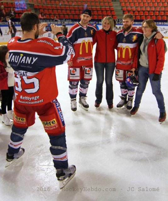 Photo hockey match Grenoble  - Gap  le 20/11/2016