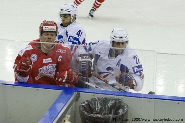 Photo hockey reportage Qualifs JO : Photos - Danemark vs France