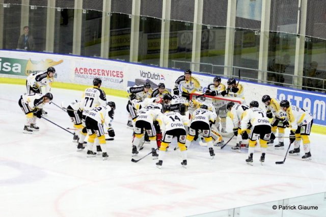 Photo hockey match Nice - Rouen le 20/11/2016