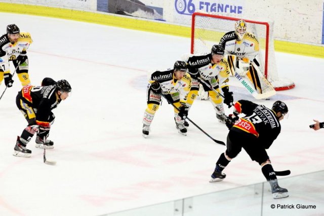 Photo hockey match Nice - Rouen le 20/11/2016