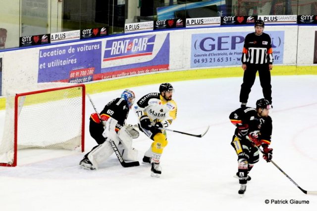 Photo hockey match Nice - Rouen le 20/11/2016