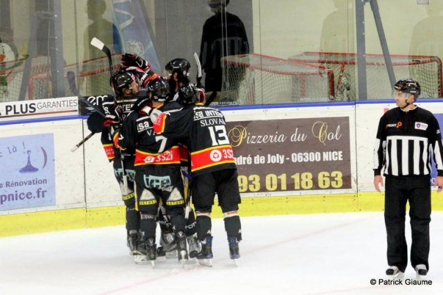 Photo hockey match Nice - Rouen le 20/11/2016